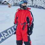 Combinaison ski homme intégrale tendance noire - Opti Ski