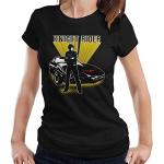 All+Every Knight Rider Michael Knight Yellow Glow Women's T-Shirt