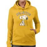 Sweats dorés Snoopy à capuche Taille XL look fashion pour femme 