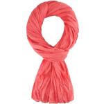 Écharpes unies Allée du foulard roses en coton Taille L look fashion pour femme 