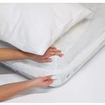Alèses de lit blanches 90x200 cm 