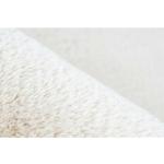 Tapis en laine AlloTapis blanc crème 80x150 modernes 