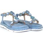 Sandales Alma en Pena bleues en cuir en cuir Pointure 40 