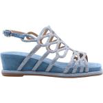 Sandales plates Alma en Pena bleues Pointure 41 pour femme 