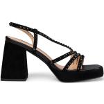 Sandales à talons Alma en Pena noires Pointure 39 look fashion pour femme 