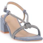 Sandales à talons Alma en Pena bleues en denim Pointure 41 look fashion pour femme 