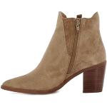 Bottes Alpe Woman Shoes tressées en cuir en cuir à fermetures éclair Pointure 41 look fashion pour femme 