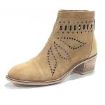 Bottines ajourées Alpe Woman Shoes beiges Pointure 37 look fashion pour femme 