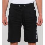 Sweat shorts Alpha Industries Inc. noirs Taille S look fashion pour homme en promo 