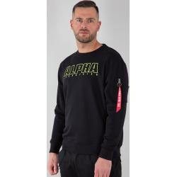 Alpha Industries Alpha Embroidery Pullover, noir, taille M