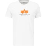 T-shirts Alpha Industries Inc. blancs en caoutchouc Taille XXL look fashion pour homme en promo 