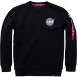 Alpha Industries Nasa Sweatshirt, noir, taille S