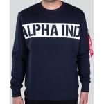Alpha Industries Printed Stripe Chandail, bleu, taille M