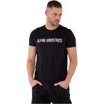 T-shirts Alpha Industries Inc. noirs Taille XXL look fashion pour homme en promo 