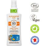 Alphanova Sun Sensitive Spray Hypoallergénique IP50 Peaux Sensibles Bio Format Voyage 90g