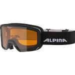 ALPINA Unisexe - Adultes, SCARABEO S Lunettes de ski, black, One Size