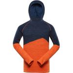 Vestes zippées Alpine Pro orange en polaire Taille L pour homme 