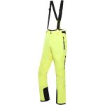 Pantalons de ski Alpine Pro jaunes en caoutchouc imperméables coupe-vents respirants Taille XXL 