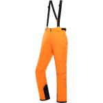 Pantalons de ski Alpine Pro orange coupe-vents respirants pour homme 