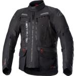 Vestes de moto  Alpinestars noires imperméables respirantes Taille L pour homme en promo 