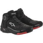 Chaussures de sport Alpinestars noires en microfibre à motif moto imperméables Pointure 43,5 pour homme 