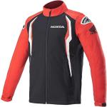 Vestes de moto  Alpinestars rouges en shoftshell à motif moto Honda Taille XXL pour homme 