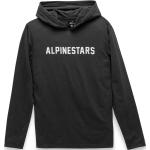 T-shirts Alpinestars noirs en toile à manches longues à manches longues Taille L 