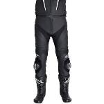 Pantalons Alpinestars noirs en cuir de vache bio stretch Taille XL look sportif pour homme 