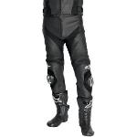 Pantalons Alpinestars noirs en cuir de vache bio stretch Taille 4 XL look sportif pour homme 