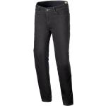 Jeans droits Alpinestars noirs stretch look urbain 