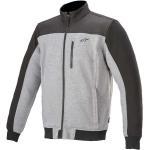 Vestes zippées Alpinestars grises en polaire Taille 3 XL look urbain pour homme 