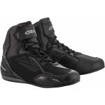 Chaussures montantes Alpinestars Stella noires en microfibre à motif moto légères Pointure 38 pour femme 