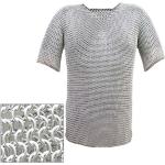 Chemises pour fêtes de Noël grises Taille XL look médiéval 