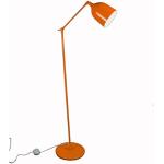 Lampadaires design Aluminor orange en métal 