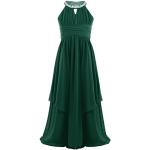Robes plissées vertes en mousseline à paillettes Taille 14 ans look fashion pour fille de la boutique en ligne Amazon.fr 