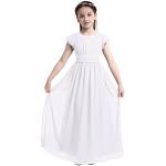 Robes de soirée blanches en mousseline Taille 14 ans look fashion pour fille de la boutique en ligne Amazon.fr 