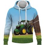 Sweats à capuche à motif tracteurs Taille 4 ans look casual pour garçon de la boutique en ligne Amazon.fr 