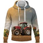 Sweats à capuche à motif tracteurs Taille 9 ans look casual pour garçon de la boutique en ligne Amazon.fr 