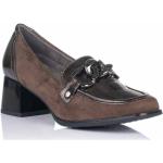 Chaussures casual marron Pointure 40 avec un talon entre 5 et 7cm look casual pour femme en promo 