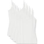 Caracos blancs en jersey en lot de 4 Taille XL plus size look fashion pour femme 