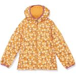 Doudounes à capuche jaunes à fleurs Taille 4 ans look fashion pour fille de la boutique en ligne Amazon.fr 