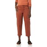 Pantalons classiques orange Taille S look fashion pour femme 