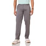 Pantalons de Golf gris à effet froissé stretch W35 look fashion pour homme 