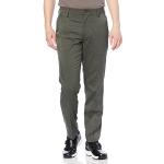 Pantalons de Golf vert olive à effet froissé stretch W29 look fashion pour homme 