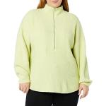 Pulls col polo vert olive Taille L look fashion pour femme 