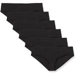 Culottes noires en lot de 6 Taille XXL plus size look fashion pour femme 