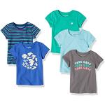 T-shirts à rayures multicolores à rayures lot de 5 Taille 5 ans classiques pour fille de la boutique en ligne Amazon.fr 