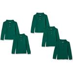 Polos à manches longues vert foncé lot de 5 Taille 8 ans classiques pour fille de la boutique en ligne Amazon.fr 