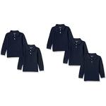 Polos à manches courtes bleu marine lot de 5 Taille 5 ans classiques pour garçon de la boutique en ligne Amazon.fr 