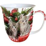 Mugs en porcelaine Ambiente en porcelaine à motif chats 